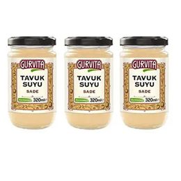 Gurvita 3x320 ml Sade Tavuk Suyu