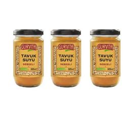 Gurvita 3x320 ml Sebzeli Tavuk Suyu