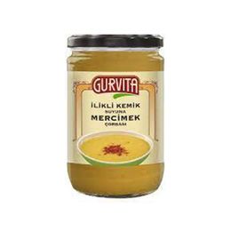 Gurvita 4x660 ml İlikli Kemik Suyuna Mercimek Çorbası