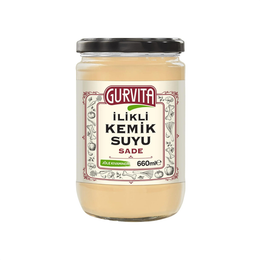 Gurvita 660 ml Sade İlikli Kemik Suyu
