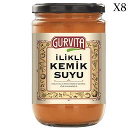 Gurvita İlikli Kemik Suyu 8x660 ml
