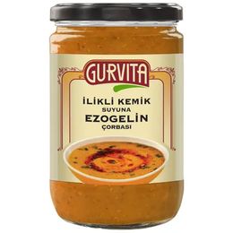 Gurvita İlikli Kemik Suyuna Ezogelin Çorbası 660 ml