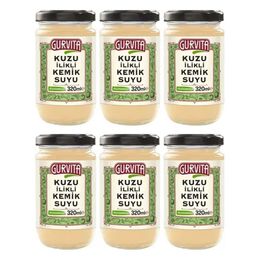 Gurvita Kuzu İlikli Kemik Suyu 6x320 ml