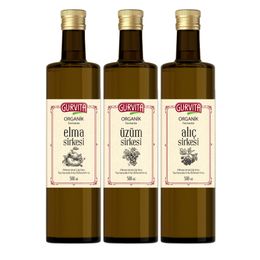 Gurvita Organik Sirke Seti 500 Ml 3' Lü