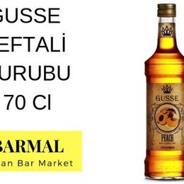 Gusse Şeftali Aromalı Kokteyl Ve Kahve Şurubu 700 ml