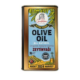 Gustolea Nature 3 lt Organik Bebek Soğuk Sıkım Naturel Sızma Zeytinyağı