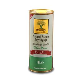 Hacı Kuşçu Zeytinyağı Erken Hasat 1 lt Naturel Sızma Zeytinyağı
