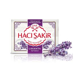 Hacı Şakir 4x150 gr Lavanta Saf Kalıp Sabun