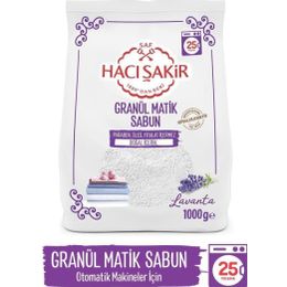 Hacı Şakir Lavanta 1000 gr Granül Matik Bebekler ve Hassas Ciltler İçin Çamaşır Deterjanı