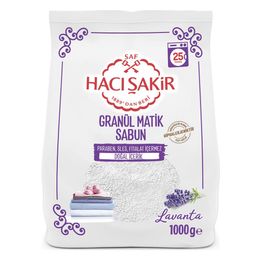 Hacı Şakir Lavanta 1000 gr Granül Matik Bebekler ve Hassas Ciltler İçin Çamaşır Deterjanı