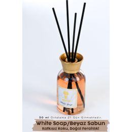 Hagen 50 ml White Soap Beyaz Sabun Kokusu Çubuklu Oda Kokusu