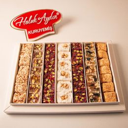 Haluk Aydın Kuruyemiş 1200 gr Gurme Karışık Lokum