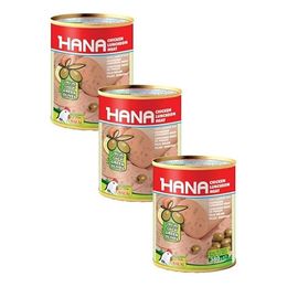 Hana 3x380 gr Yeşil Zeytinli Salam
