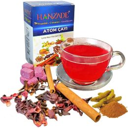 Hanzade 150 gr C Vitaminli Kara Mürverli Bitkisel Propolisli Atom Çayı