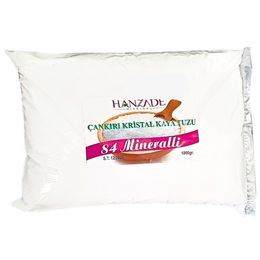 Hanzade Bitkisel 1 kg 84 Mineralli Çankırı Kristal Toz Kaya Tuzu