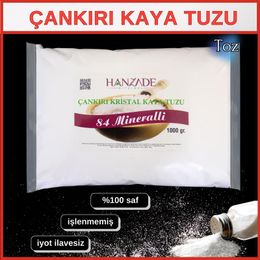 Hanzade Bitkisel 1 kg Çankırı Kaya Tuzu