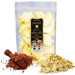 Hanzade Bitkisel 1 kg Yenilebilir Saf Katı Kakao Yağı
