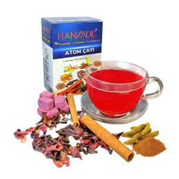 Hanzade Bitkisel 150 gr Propolisli C Vitaminli Kara Mürverli Atom Çayı Kış Çayı