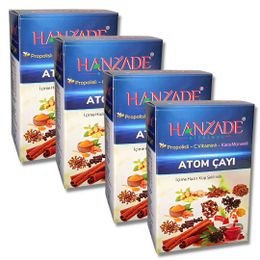 Hanzade Bitkisel 150 gr Propolisli C Vitaminli Kara Mürverli Atom Çayı Kış Çayı