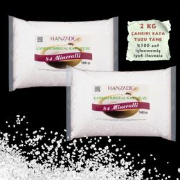 Hanzade Bitkisel 2 kg 84 Mineralli Çankırı Kristal Kaya Tuzu