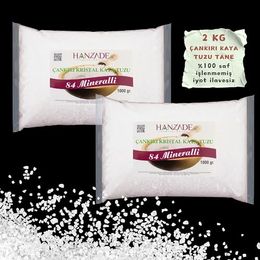 Hanzade Bitkisel 2 kg 84 Mineralli Çankırı Kristal Kaya Tuzu