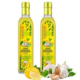 Hanzade Bitkisel 2x500 ml Limon Sarımsak Maydanoz Kürü