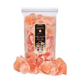 Hanzade Bitkisel 3 kg Şeffaf Berrak Halit Tuz Sole Tuzu