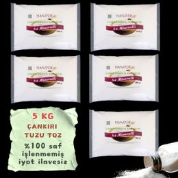 Hanzade Bitkisel 5 kg 84 Mineralli Çankırı Kristal Kaya Tuzu