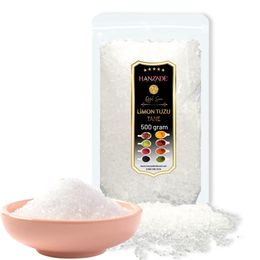 Hanzade Bitkisel 500 gr Tane Parça Limon Tuzu