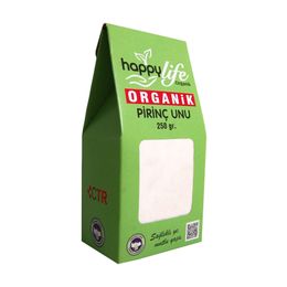Happy Life 250 gr Organik Pirinç Unu