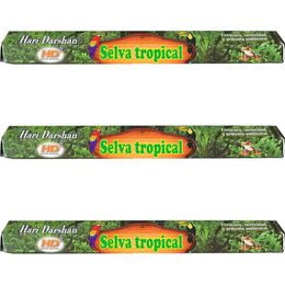 Hari Darshan 3x20'li Selva Tropical Yağmur Ormanları Çubuk Tütsü