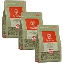 Hasata 3x1 kg Yeşil Mercimek
