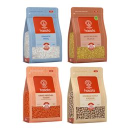 Hasata 4x1 kg Pirinç + Mercimek + Bulgur + Nohut