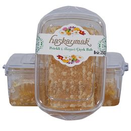 Haskaymak 250 gr Petekli Kesme Bal