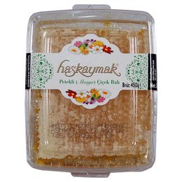 Haskaymak 450 gr Petekli Kesme Bal