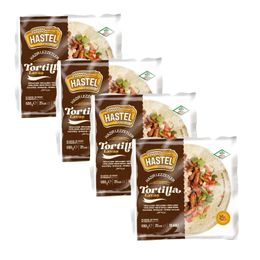 Hastel 4 Paket 10 Adet 650 gr Tortilla Lavaş