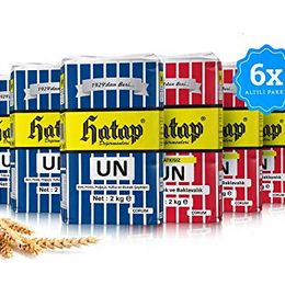 Hatap Değirmenleri 3x2 kg Lüks Un + 3x2 kg Çok Amaçlı Un