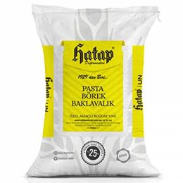 Hatap Katkısız 25 kg Pasta Börek ve Baklavalık Un