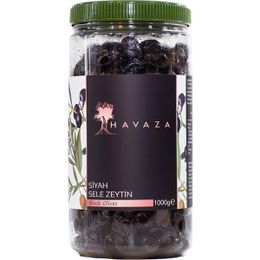 Havaza Siyah Sele Zeytin - 1000 gr