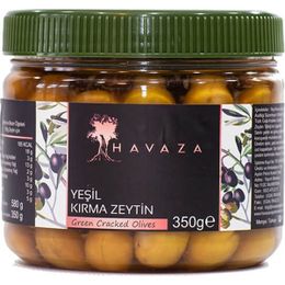 Havaza Yeşil Kırma Zeytin - 350 gr