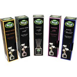 Hayat Alfa 100 ml Kare Bambu Çubuklu Mix Ortam Oda Kokusu