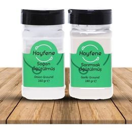 Hayfene 160 gr Sarımsak Tozu + Soğan Tozu