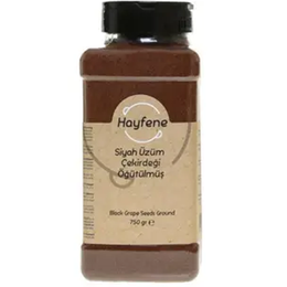 Hayfene 700 gr Toz Siyah Üzüm Çekirdeği