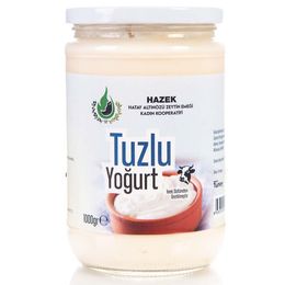 Hazek Kooperatifi Altınözü Usulü Organik 1 kg Tuzlu Yoğurt