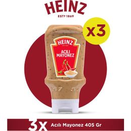 Heinz 3x405 gr Acılı Mayonez