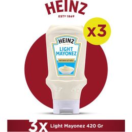 Heinz 3x420 gr Light Mayonez