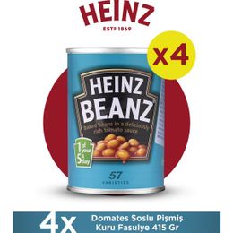 Heinz 4x415 gr Domates Soslu Pişmiş Kuru Fasulye