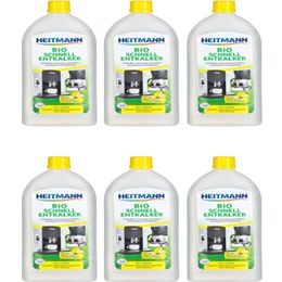 Heitmann 6x250 ml Kahve Makineları İçin Biyo Hızlı Kireç Çözücü Sıvı