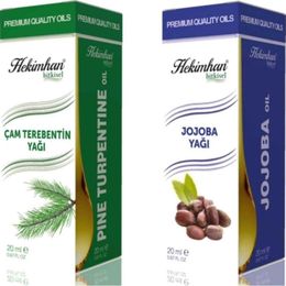 Hekimhan 20 ml Çam Terebentin Yağı + 20 ml Jojoba Yağı
