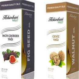 Hekimhan 20 ml İncir Çekirdek Yağı + 20 ml Ceviz Yağı